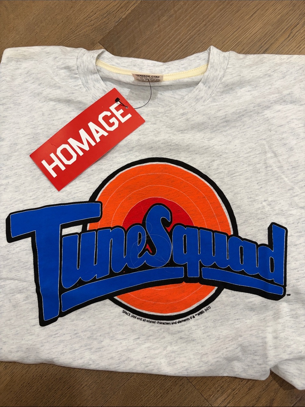 HOMAGE Heather Gray 'TuneSquad' New with Tags Men’s Medium